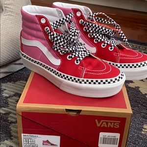 Vans platform high tops